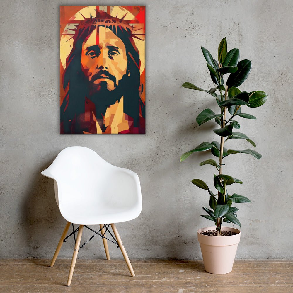 Christ King Of Glory Cavnas Print - ChristVisions