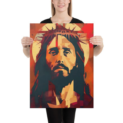 Christ King Of Glory Cavnas Print - ChristVisions