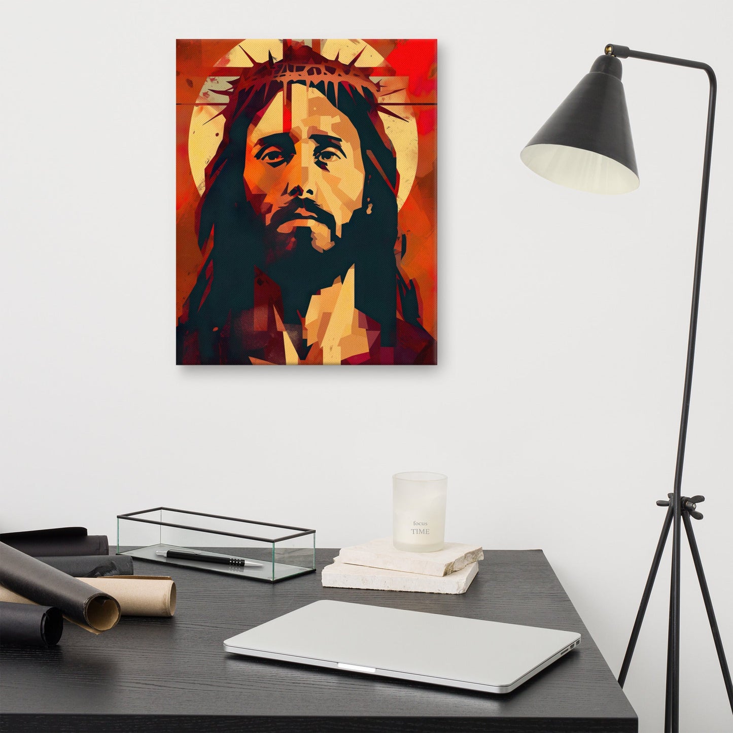 Christ King Of Glory Cavnas Print - ChristVisions