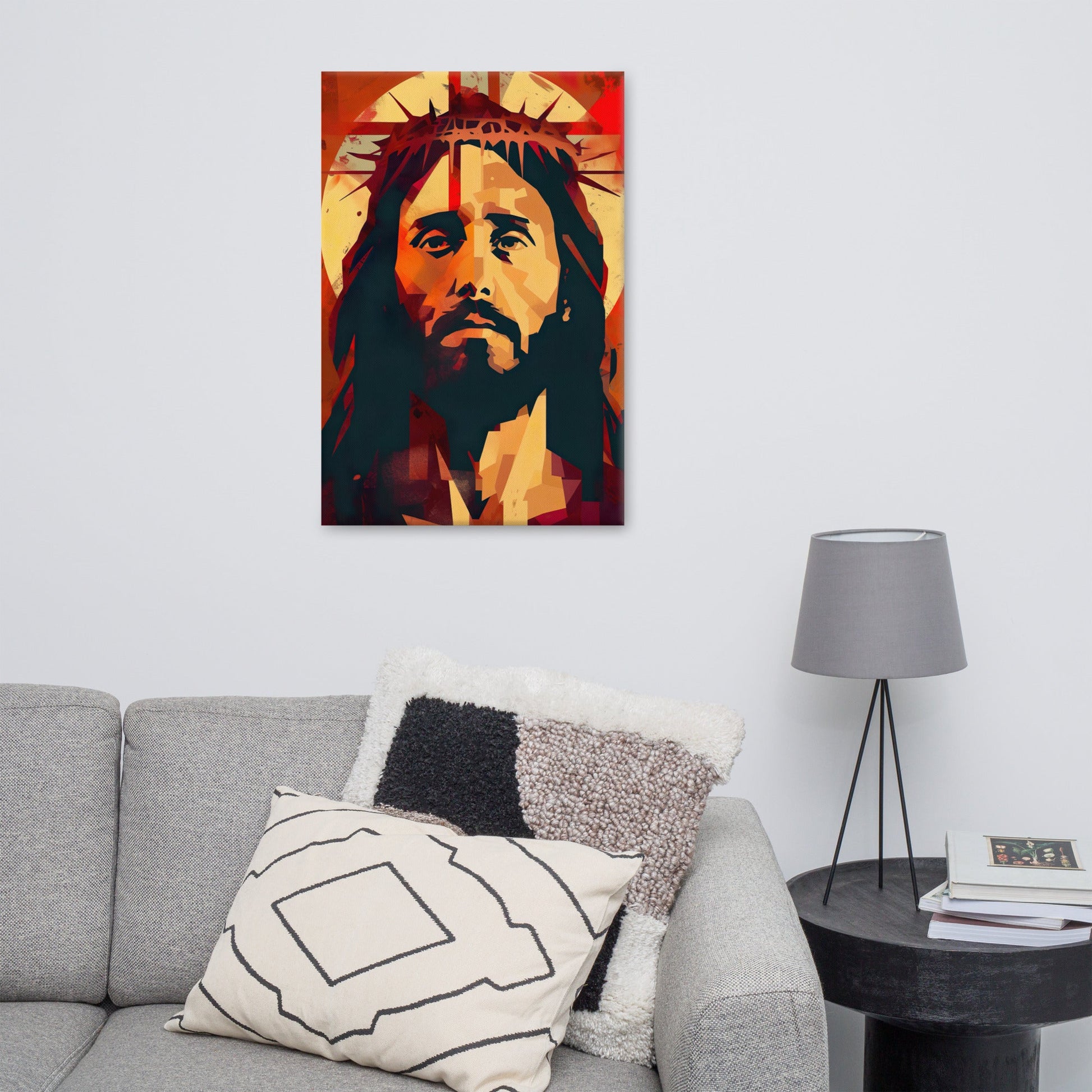 Christ King Of Glory Cavnas Print - ChristVisions