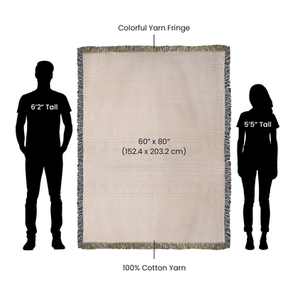 Christ Of The Mystics | Woven Christian Throw Blanket