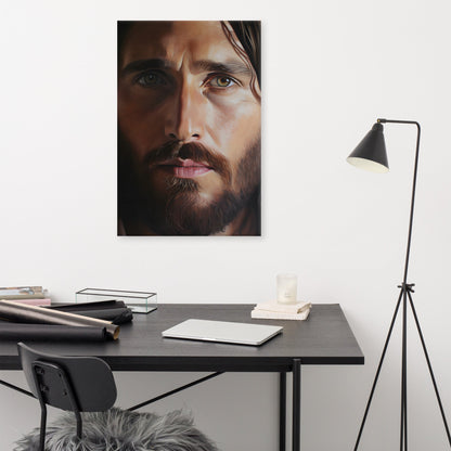Christ's Compassionate Eyes Canvas Print - ChristVisions