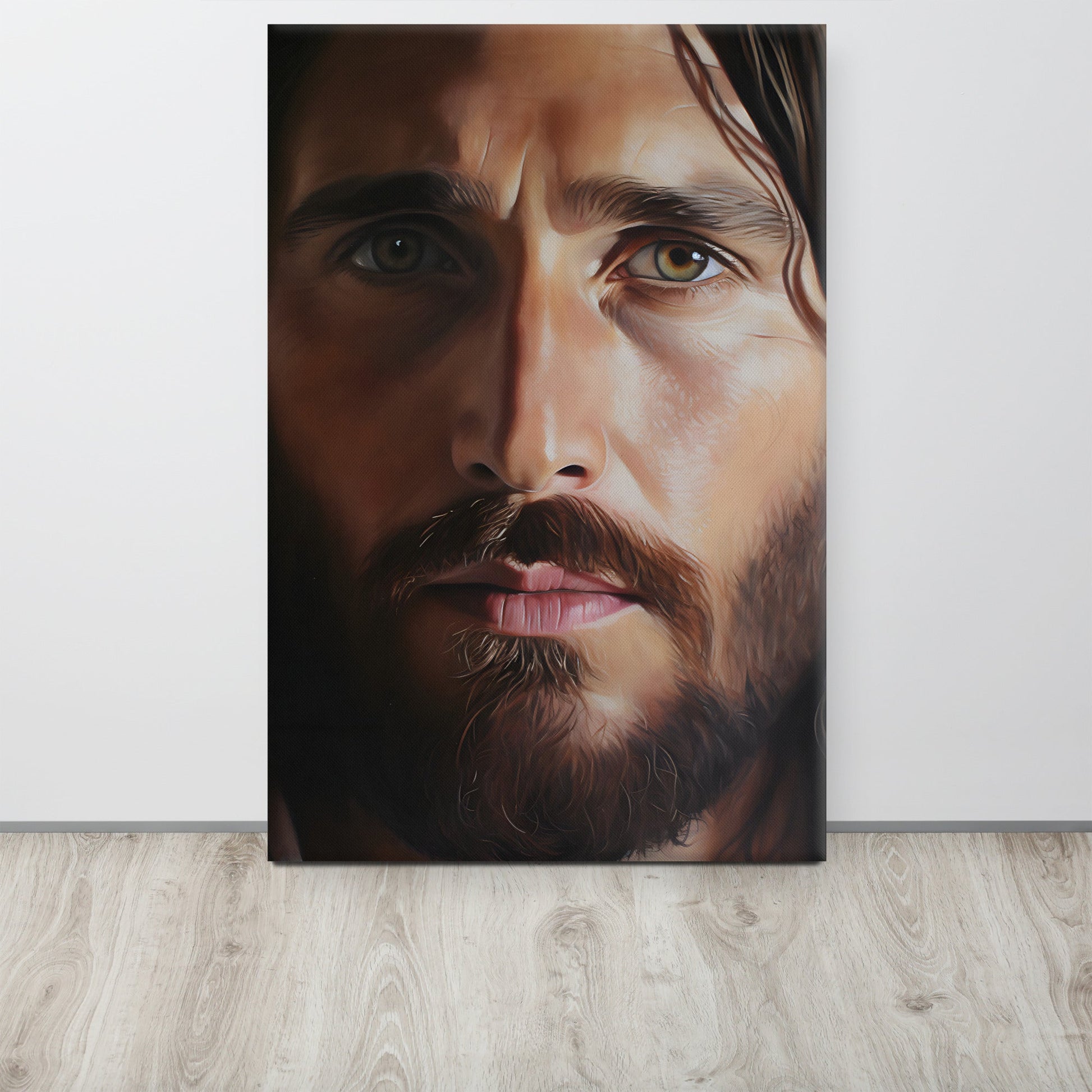 Christ's Compassionate Eyes Canvas Print - ChristVisions