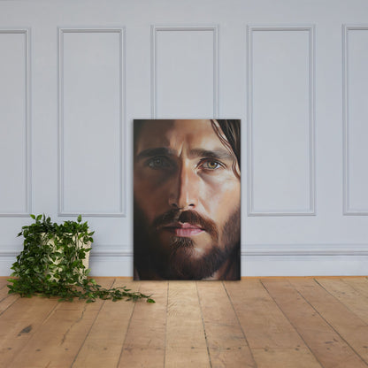 Christ's Compassionate Eyes Canvas Print - ChristVisions