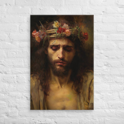 Christ's Crown Of Glory Canvas Print - ChristVisions