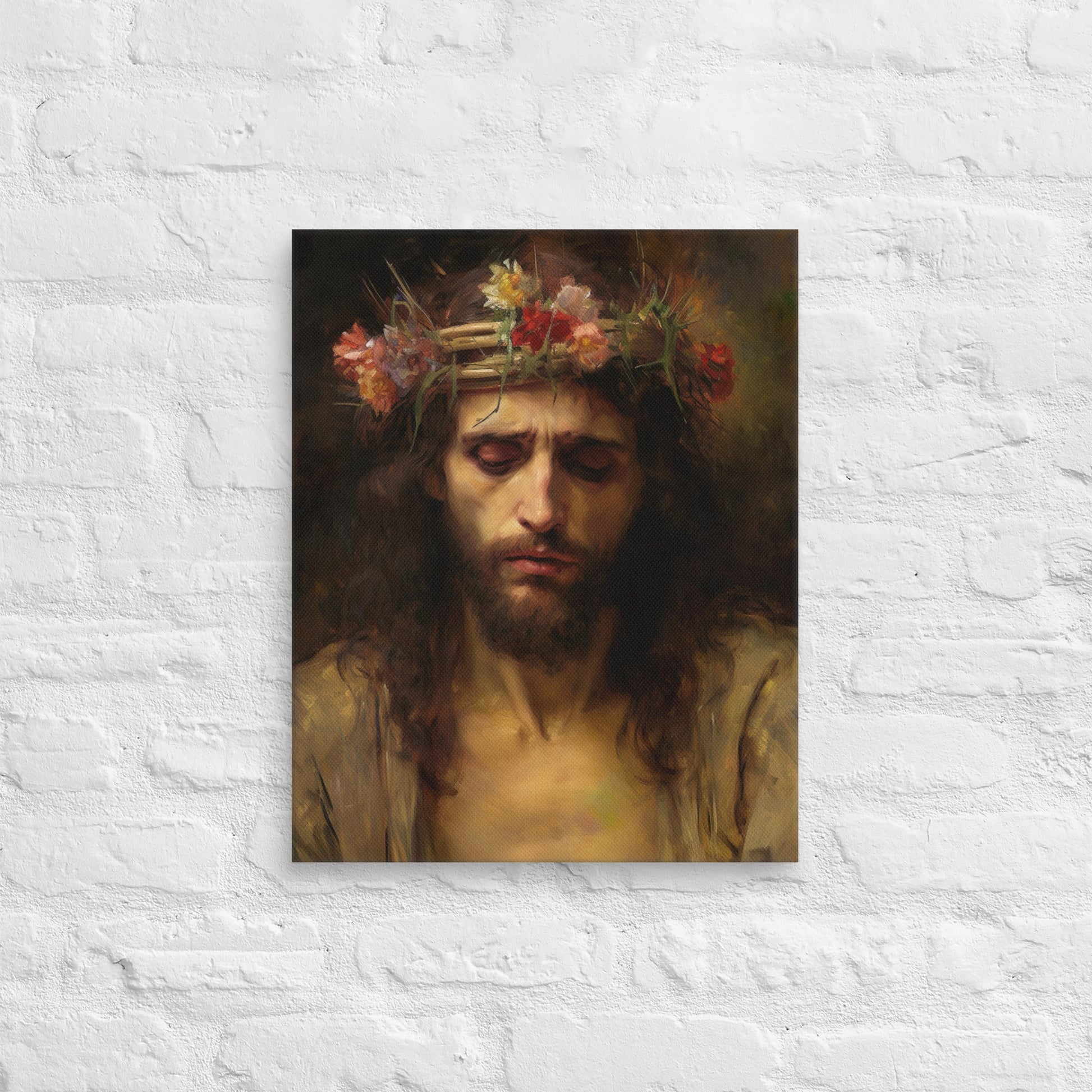 Christ's Crown Of Glory Canvas Print - ChristVisions