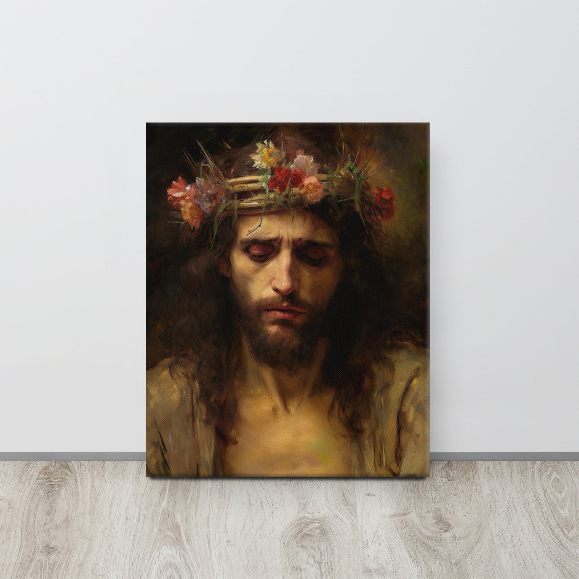 Christ's Crown Of Glory Canvas Print - ChristVisions