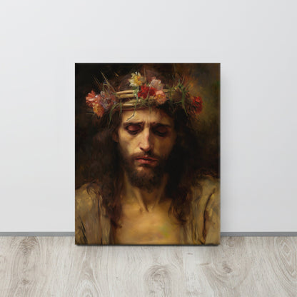 Christ's Crown Of Glory Canvas Print - ChristVisions