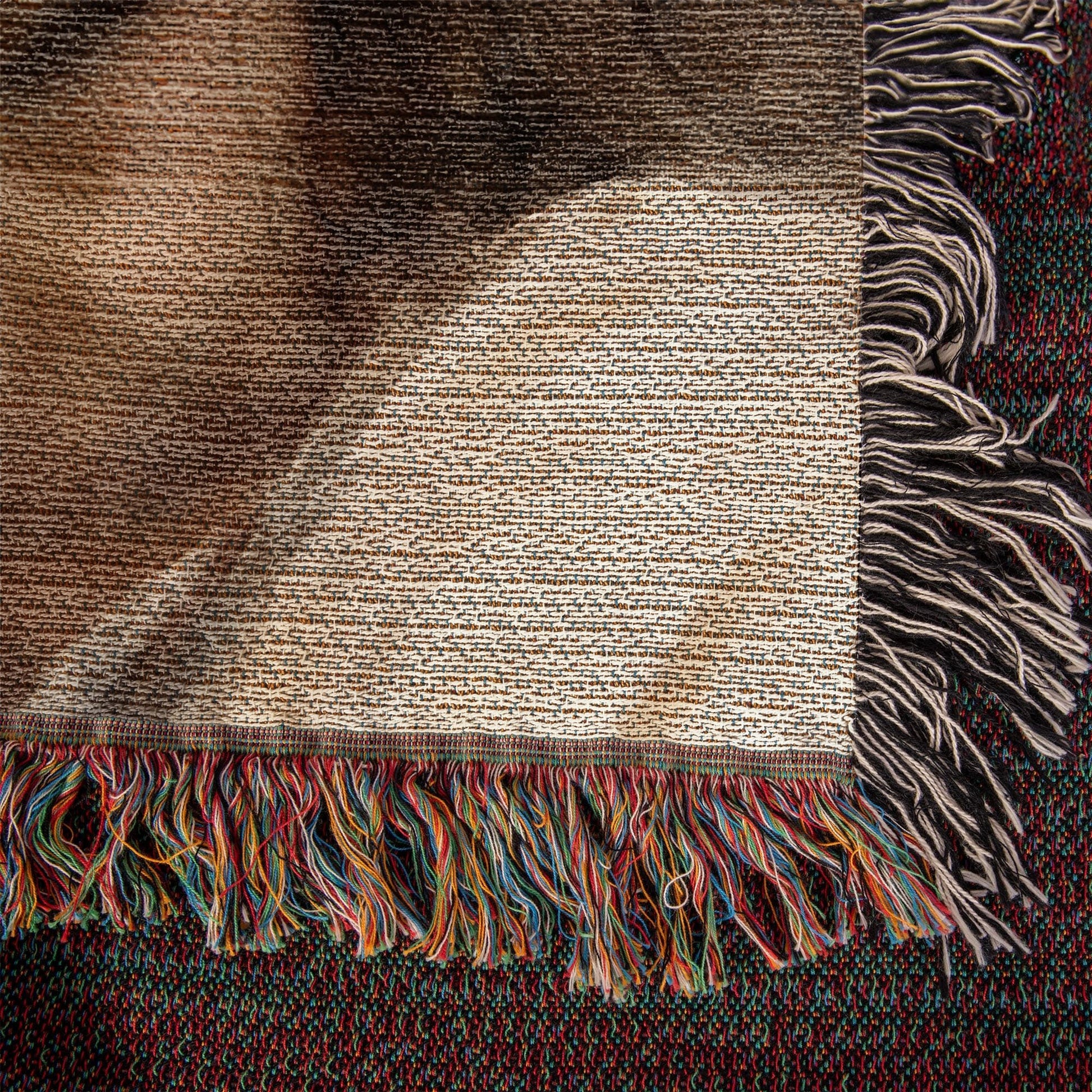 Christ's Loving Smile | Christian Woven Throw Blanket - ChristVisions