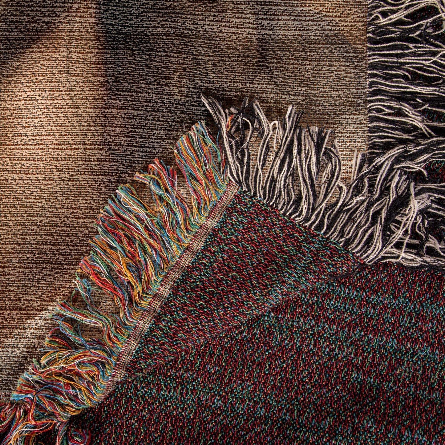 Christ's Loving Smile | Christian Woven Throw Blanket - ChristVisions