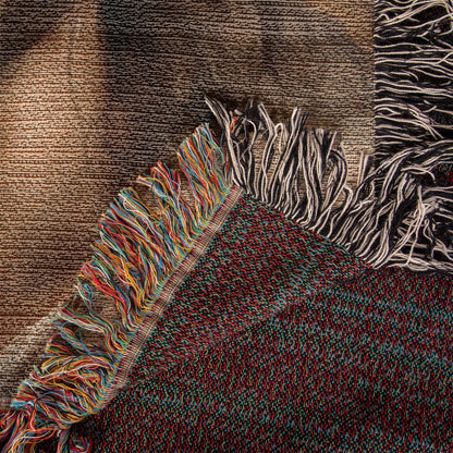 Christ's Loving Smile | Christian Woven Throw Blanket - ChristVisions