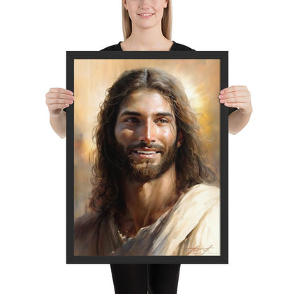 Christ's Loving Smile Fine Art Print - ChristVisions