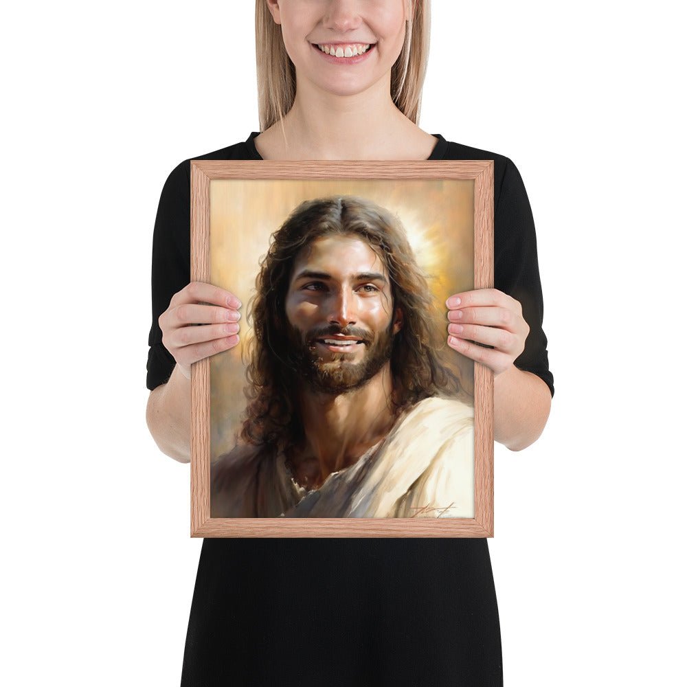 Christ's Loving Smile Fine Art Print - ChristVisions