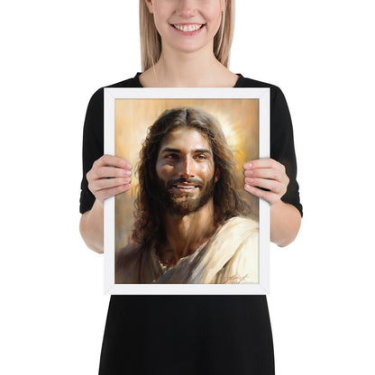 Christ's Loving Smile Fine Art Print - ChristVisions