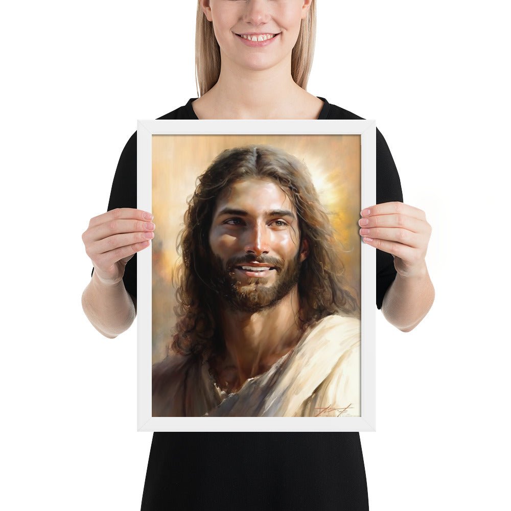 Christ's Loving Smile Fine Art Print - ChristVisions