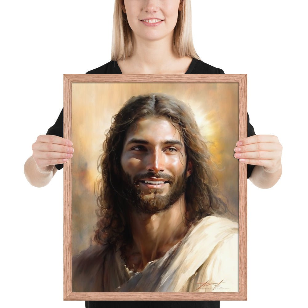 Christ's Loving Smile Fine Art Print - ChristVisions
