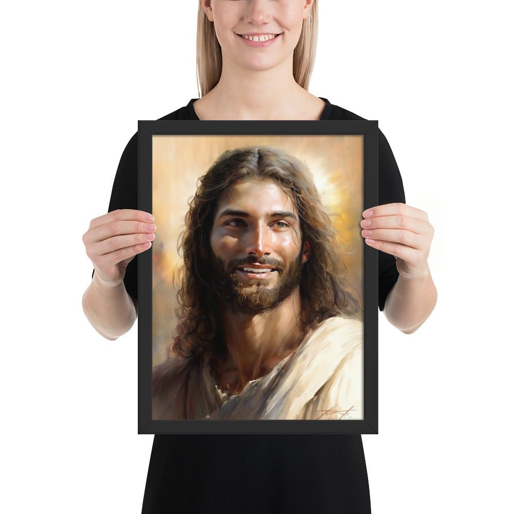 Christ's Loving Smile Fine Art Print - ChristVisions