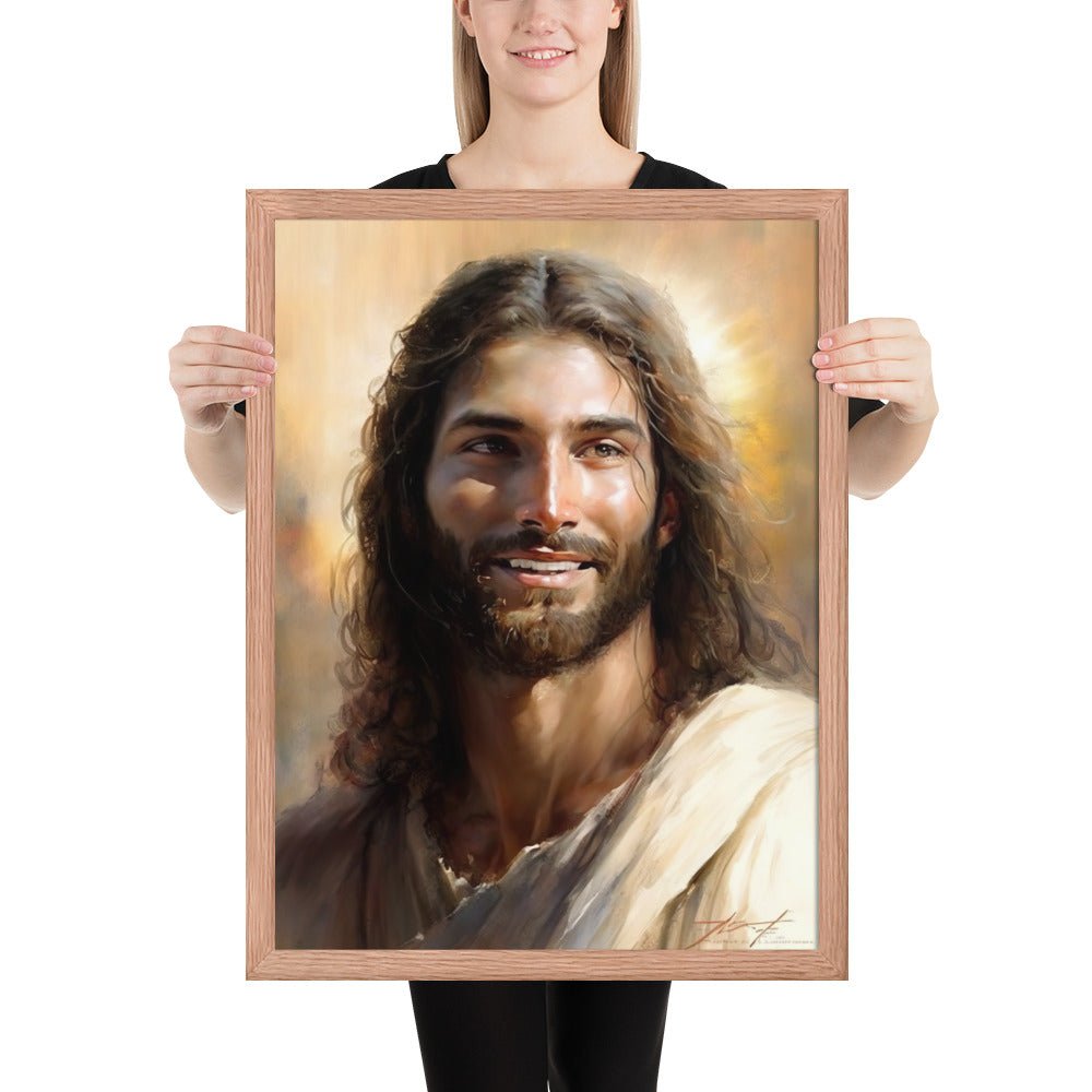 Christ's Loving Smile Fine Art Print - ChristVisions