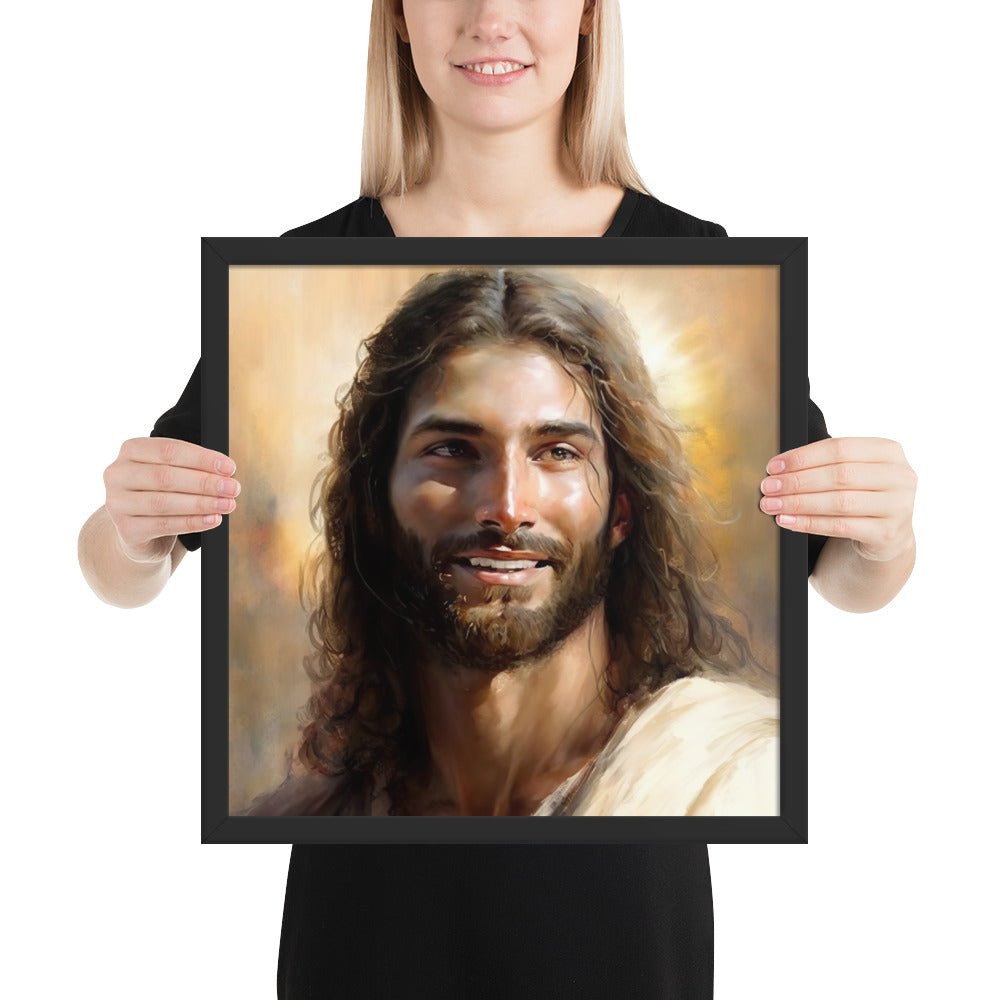 Christ's Loving Smile Fine Art Print - ChristVisions