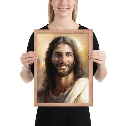 Christ's Loving Smile Fine Art Print - ChristVisions