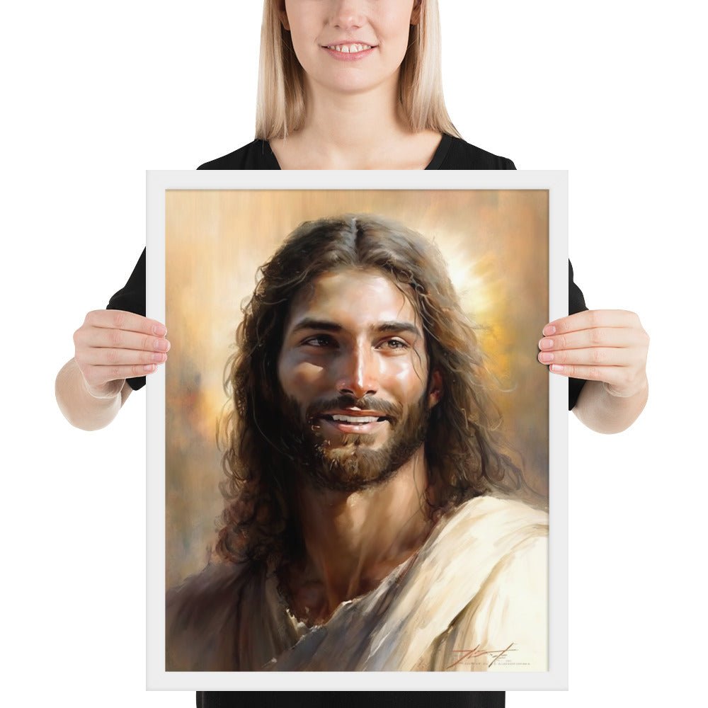 Christ's Loving Smile Fine Art Print - ChristVisions