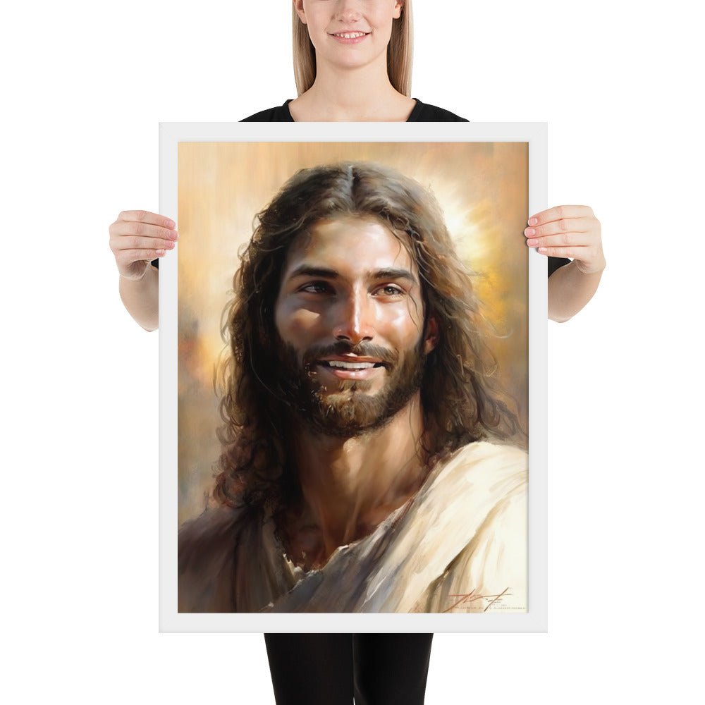 Christ's Loving Smile Fine Art Print - ChristVisions