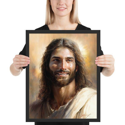 Christ's Loving Smile Fine Art Print - ChristVisions