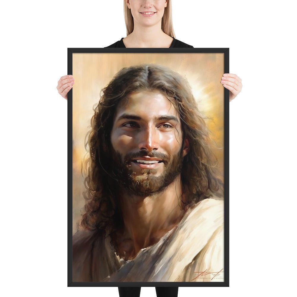 Christ's Loving Smile Fine Art Print - ChristVisions