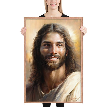 Christ's Loving Smile Fine Art Print - ChristVisions