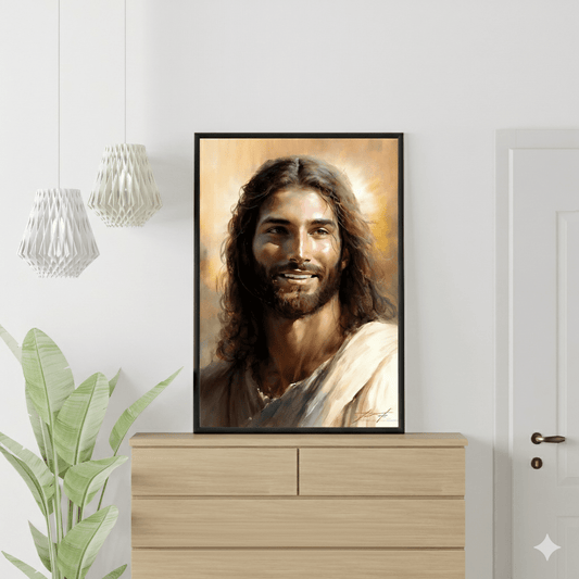 Christ's Loving Smile Fine Art Print - ChristVisions