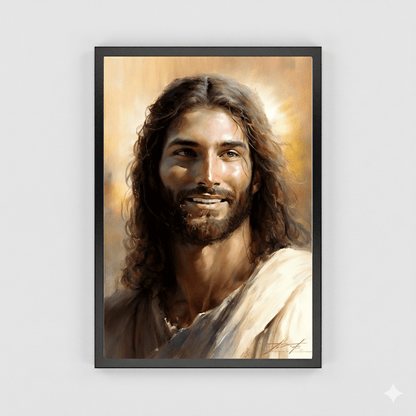 Christ's Loving Smile Fine Art Print - ChristVisions