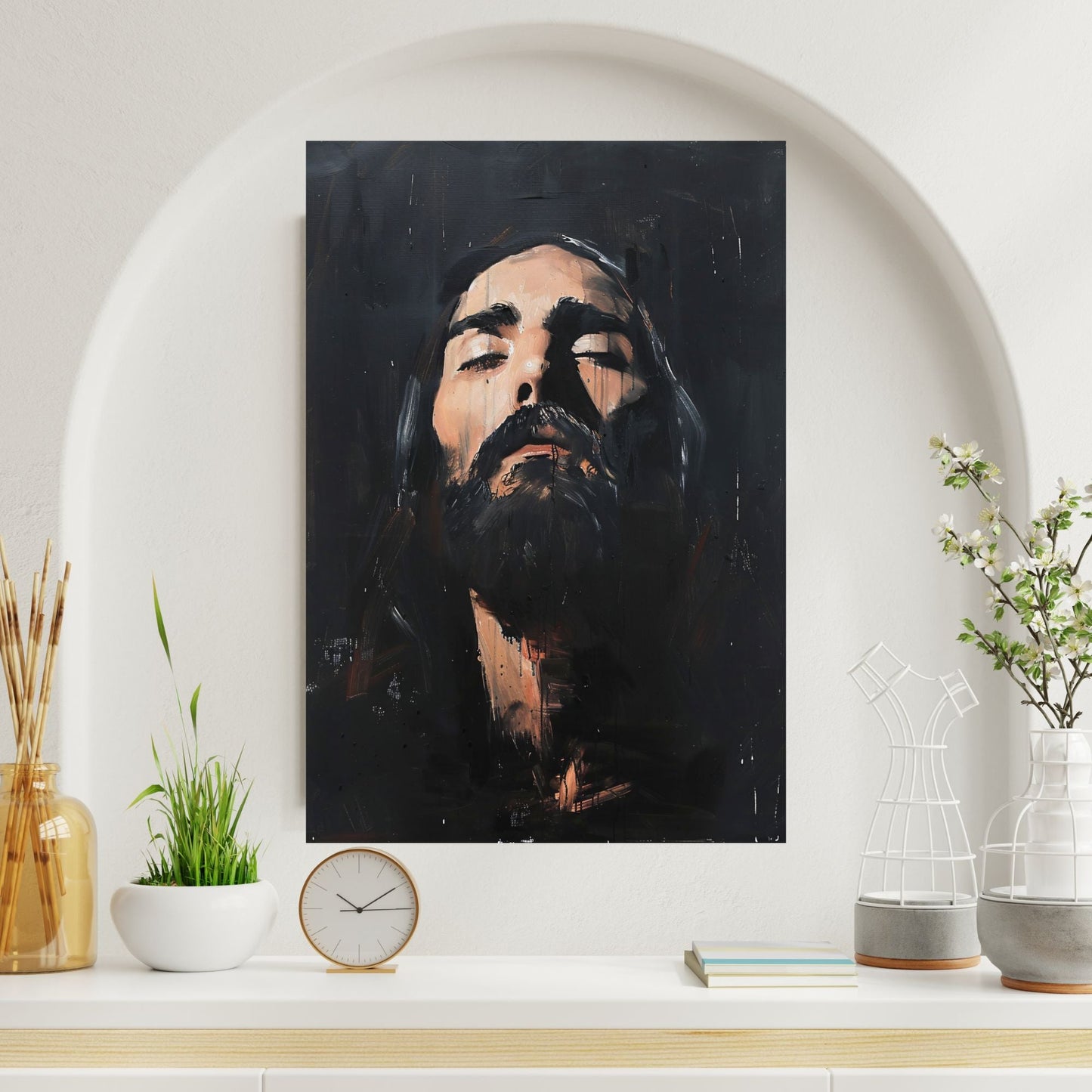 Christ's Prayer Fine Art Print - ChristVisions