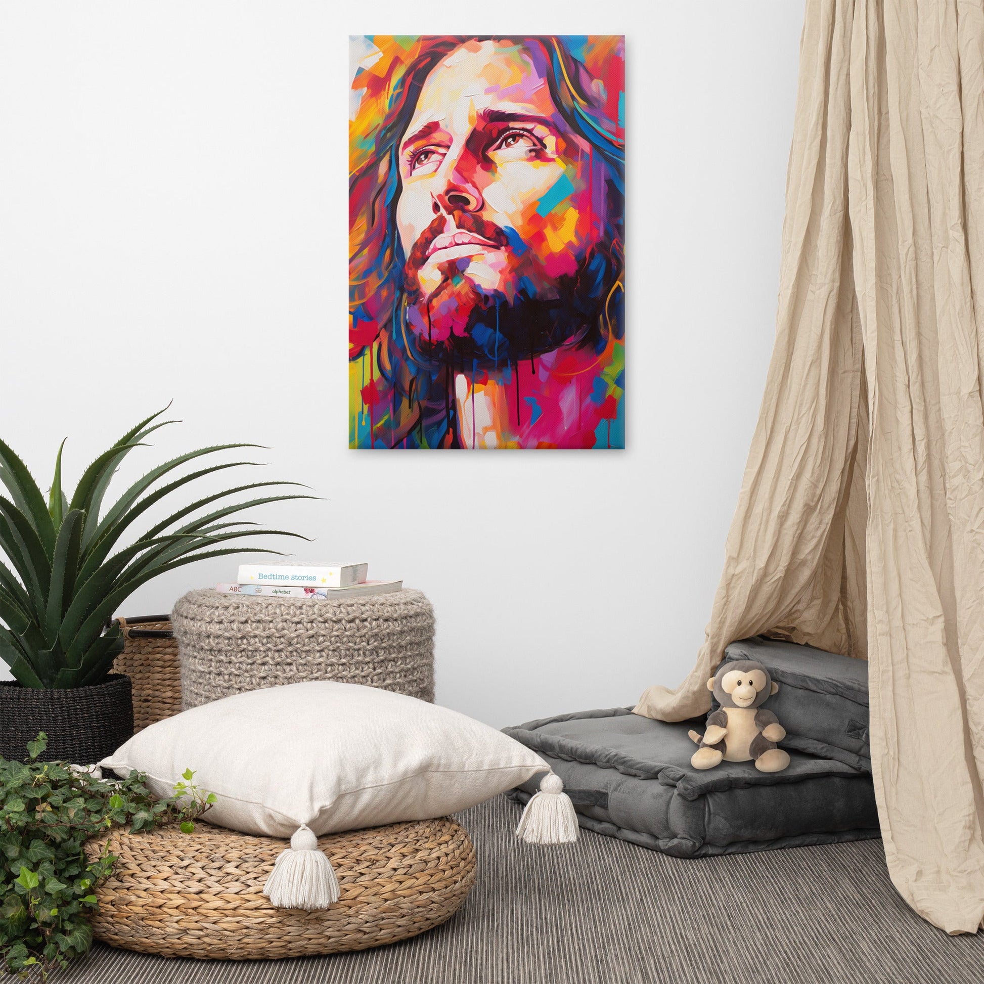 Colors Of Faith Canvas Print - ChristVisions