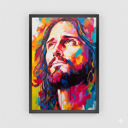 Colors Of Faith Fine Art Print - ChristVisions