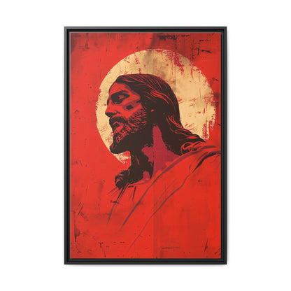 Crimson Christ | Canvas Print