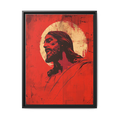 Crimson Christ | Canvas Print