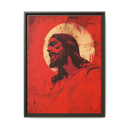 Crimson Christ | Canvas Print