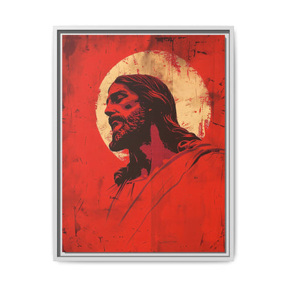 Crimson Christ | Canvas Print
