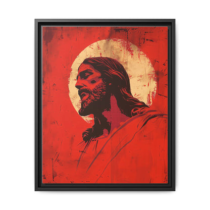 Crimson Christ | Canvas Print