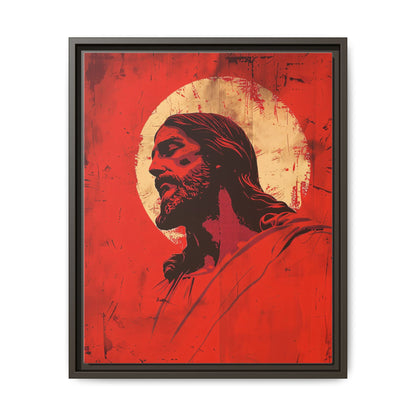 Crimson Christ | Canvas Print
