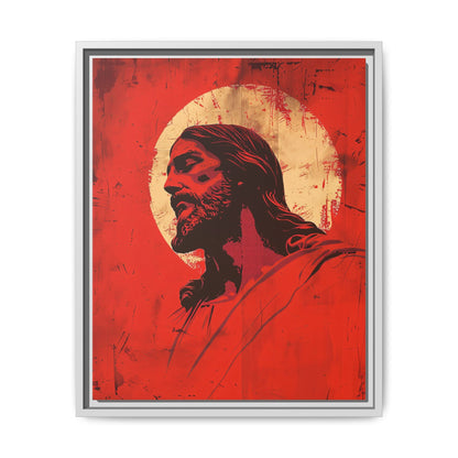 Crimson Christ | Canvas Print