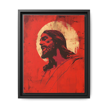 Crimson Christ | Canvas Print