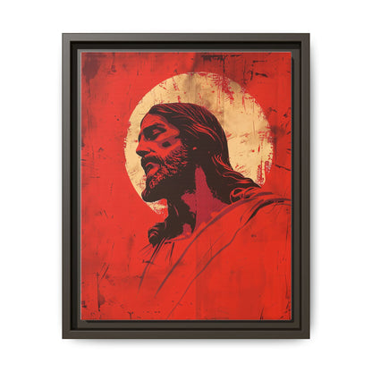 Crimson Christ | Canvas Print