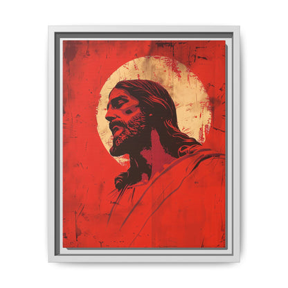 Crimson Christ | Canvas Print