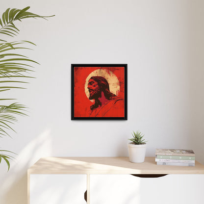 Crimson Christ | Canvas Print