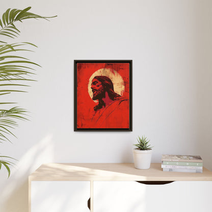 Crimson Christ | Canvas Print