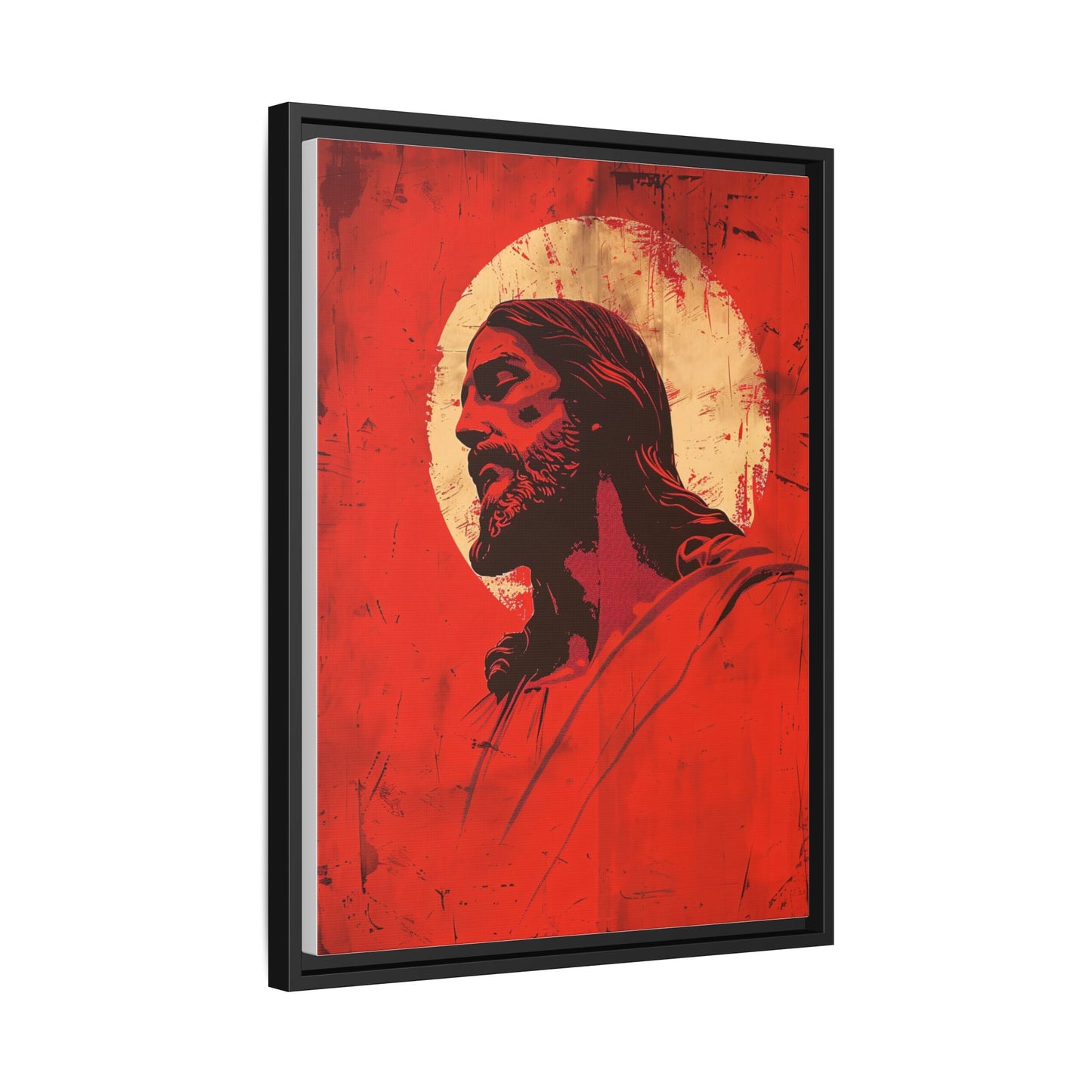 Crimson Christ | Canvas Print
