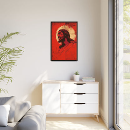 Crimson Christ | Canvas Print