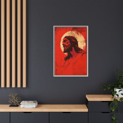 Crimson Christ | Canvas Print