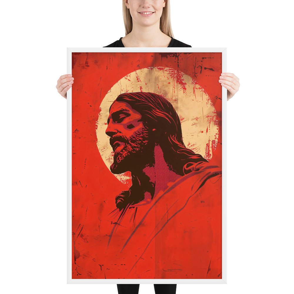 Crimson Christ Fine Art Print - ChristVisions